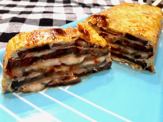 Pastel de berenjena