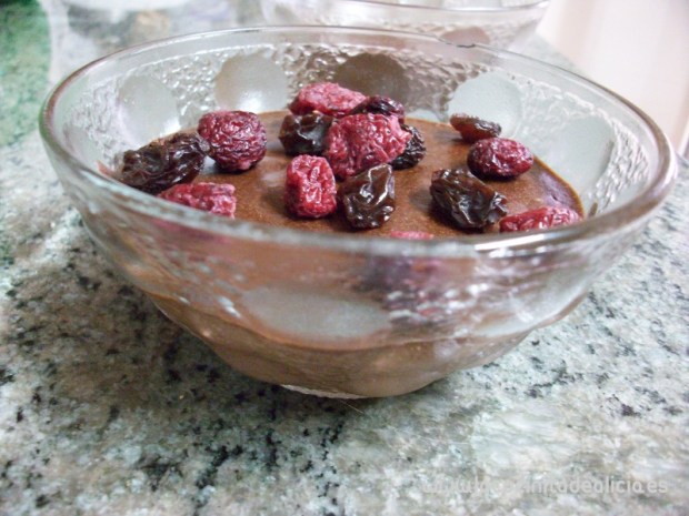 Mousse de chocolate
