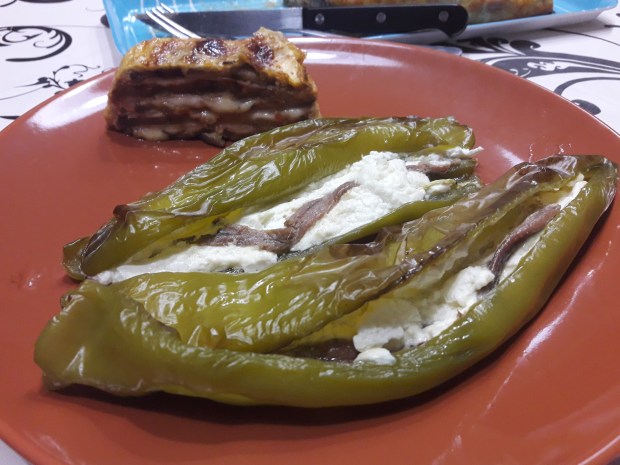 Pimientos con Philadelphia